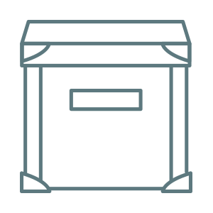 Digital Archiving Bankers Box Icon