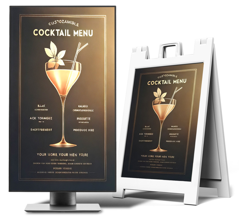 Print to Digital Menu Boards