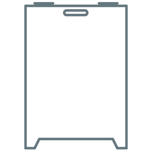 A Frame Menu Board Icon SM