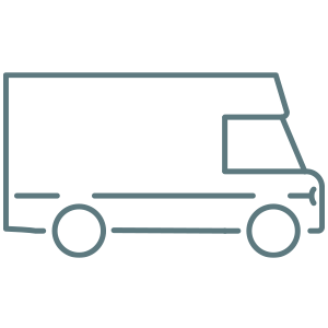 Delivery Distribution Truck Icon