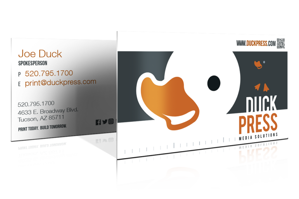 Duck Press Business Card Joe Duck