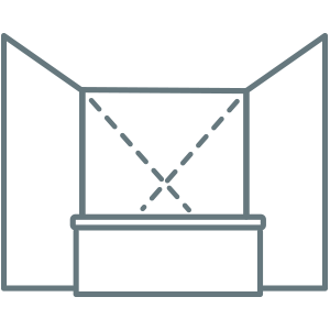 Interior Retail Wall Signage Icon