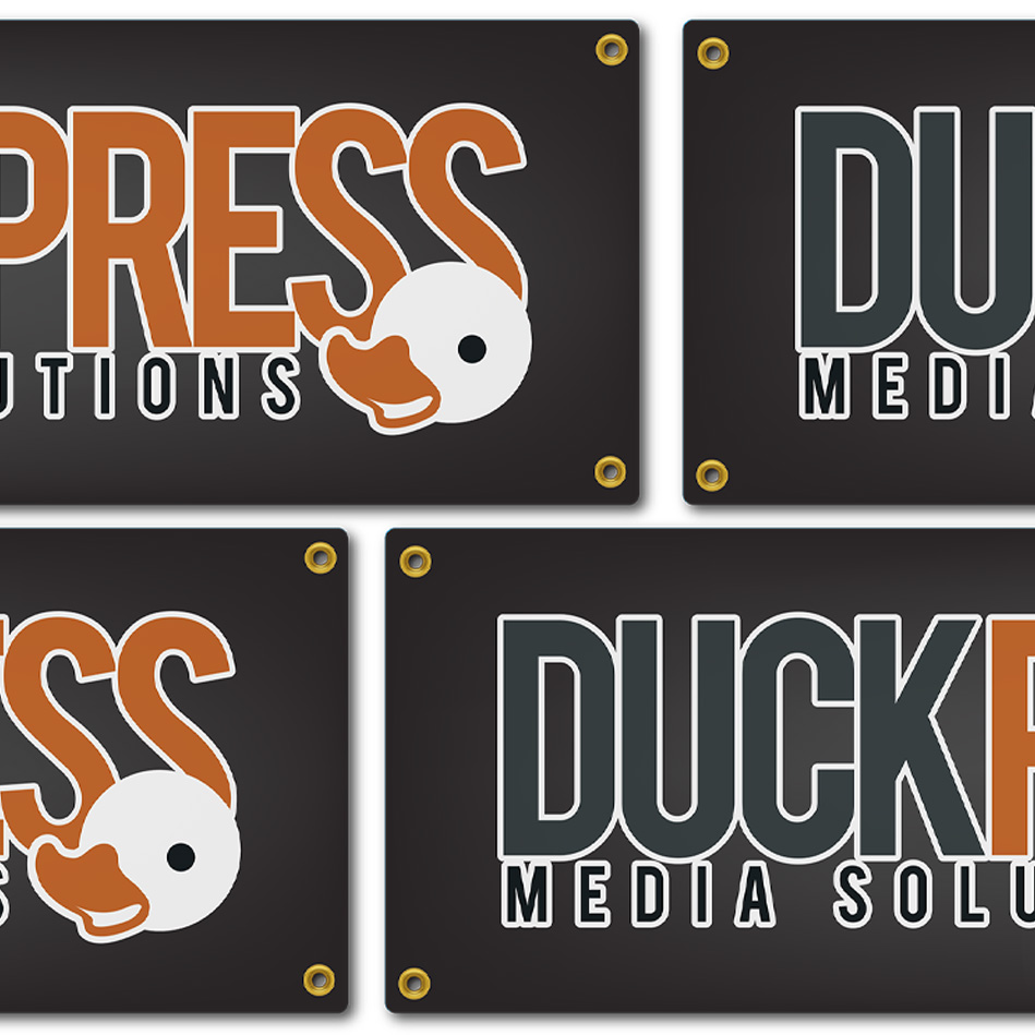 Tucson Banner Printing Duck Press graphics Tiled